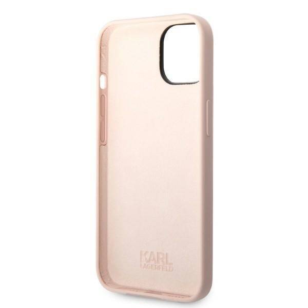 KARL LAGERFELD KLHCP14MSNCHBCP IPHONE 14 PLUS / 15 PLUS 6.7 "HARDCASE PINK / PINK SILICONE CHOUPETTE