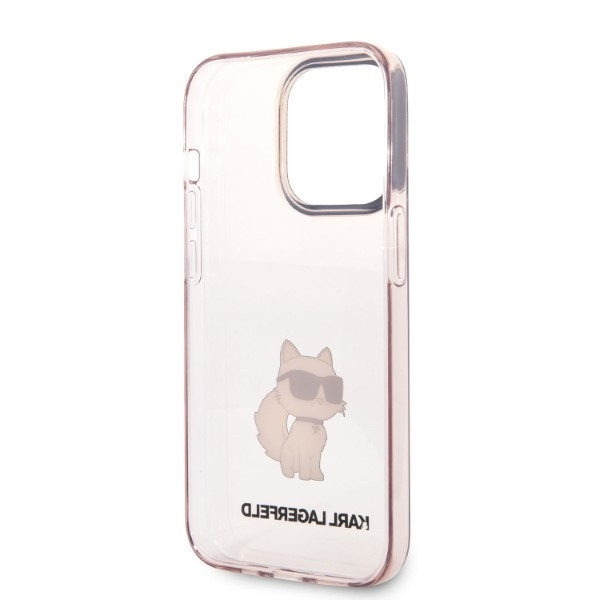 KARL LAGERFELD KLHCP14XHNCHTCP IPHONE 14 PRO MAX 6.7 "PINK/PINK HARDCASE IKONIK CHUPETTE