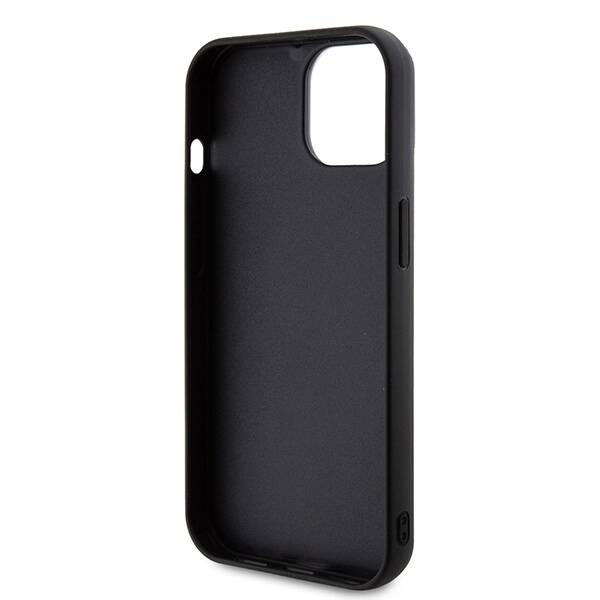 KARL LAGERFELD KLHCP15M3DMBKCK IPHONE 15 PLUS / 14 PLUS 6.7 "BLACK / BLACK HARDCASE 3D RUBBER GLITTER LOGO