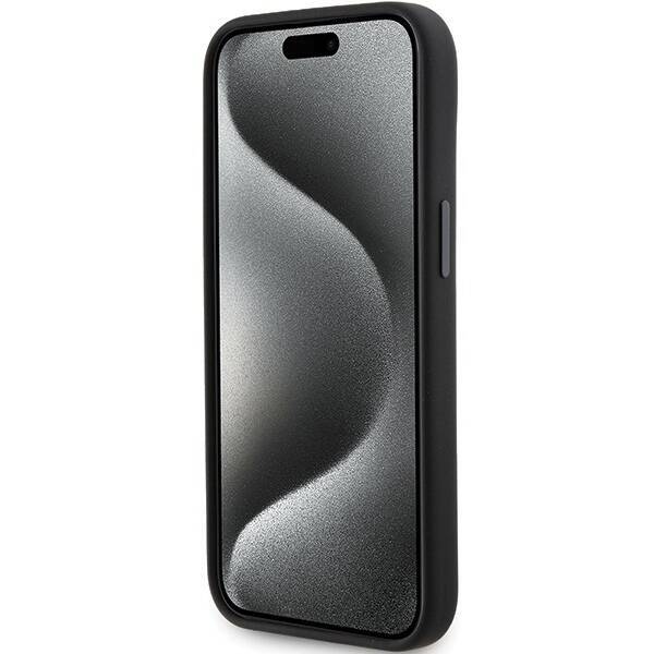 KARL LAGERFELD KLHCP15MSMHKNPK IPHONE 15 PLUS / 14 PLUS 6.7 "BLACK / BLACK SILICONE IKONIK METAL PIN