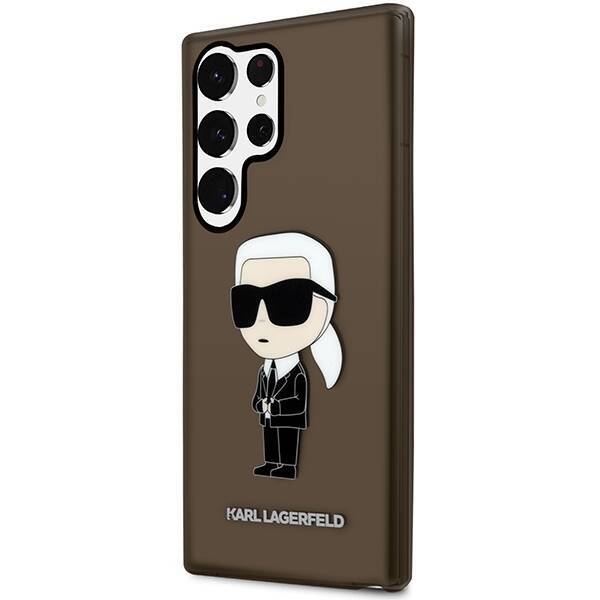 KARL LAGERFELD KLHCS23LHNIKTCK S23 ULTRA S918 BLACK/BLACK HARDCASE ICONIK KARL LAGERFELD