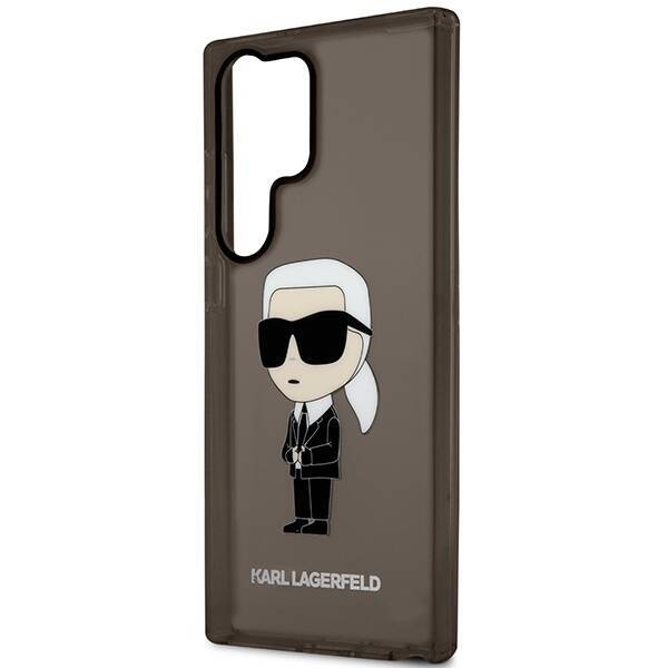 KARL LAGERFELD KLHCS23LHNIKTCK S23 ULTRA S918 BLACK/BLACK HARDCASE ICONIK KARL LAGERFELD