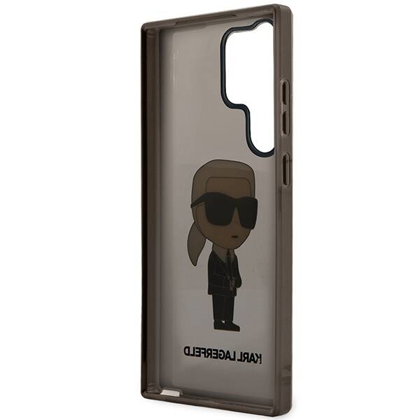 KARL LAGERFELD KLHCS23LHNIKTCK S23 ULTRA S918 BLACK/BLACK HARDCASE ICONIK KARL LAGERFELD