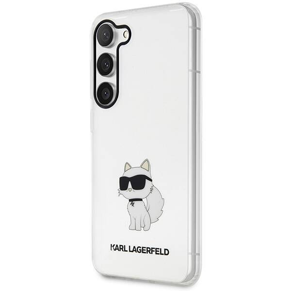 KARL LAGERFELD KLHCS23SHNCHTCT S23 S911 TRANSPARENT HARDCASE IKONIK CHUPETTE