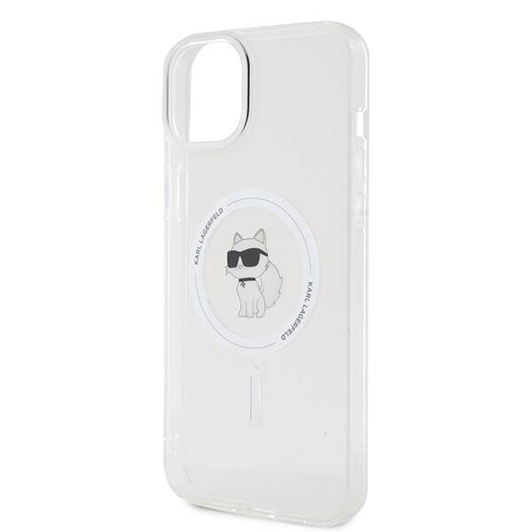 KARL LAGERFELD KLHMP15MHFCCOT IPHONE 15 PLUS / 14 PLUS 6.7 "TRANSPARENT HARDCASE IML CHAPETTE MAGSAFE