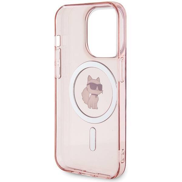 KARL LAGERFELD KLHMP15XHFCNOP IPHONE 15 PRO MAX 6.7 "PINK/PINK HARDCASE IML CHAPETTE MAGSAFE