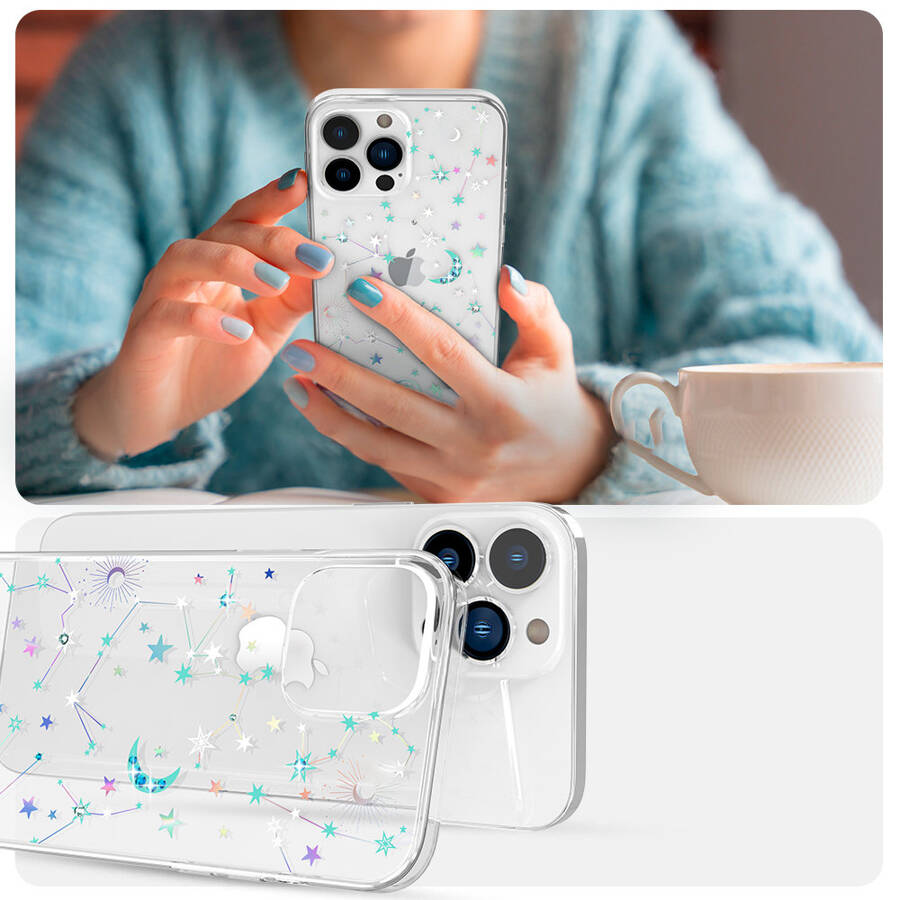 KINGXBAR WISH SERIES CASE DECORATED WITH ORIGINAL SWAROVSKI CRYSTALS IPHONE XS MAX SILVER