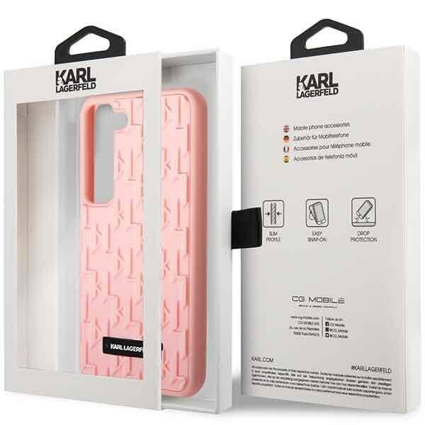 KLHCS23SRUPKLPP S23 S911 HARDCASE PINK/PINK 3D MONOGRAM