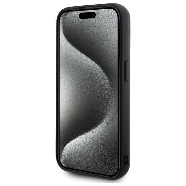 Karl Lagerfeld KLHCP15L3DRKSDLK iPhone    15 Pro 6.1" czarny/black hardcase 3D Rubber Signature