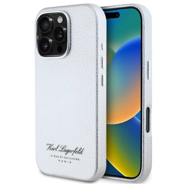 Karl Lagerfeld KLHCP16LPGWCMKHG iPhone 16 Pro 6,3" hardcase szary/grey hotel RSG