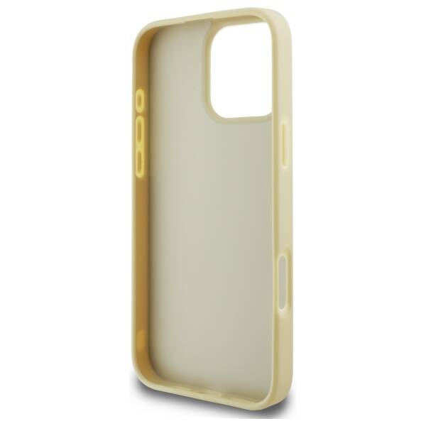 Karl Lagerfeld KLHCP16XPFMFBKMD iPhone 16 Pro Max złoty/gold HC Wrinkled PU Metal Signature