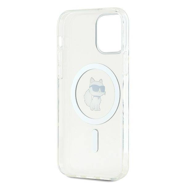 Karl Lagerfeld KLHMP12MHFCCNOT iPhone 12/12 Pro 6.1" przezroczysty/transparent hardcase IML Choupette MagSafe