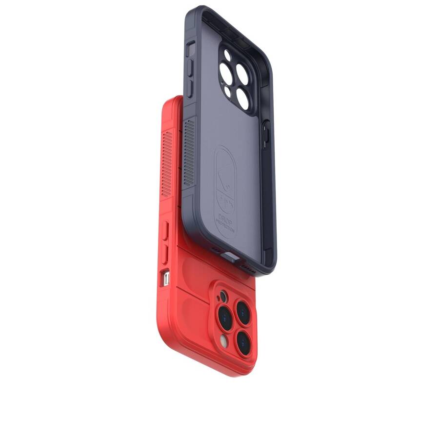 MAGIC SHIELD CASE CASE FOR IPHONE 13 PRO MAX FLEXIBLE ARMORED COVER RED