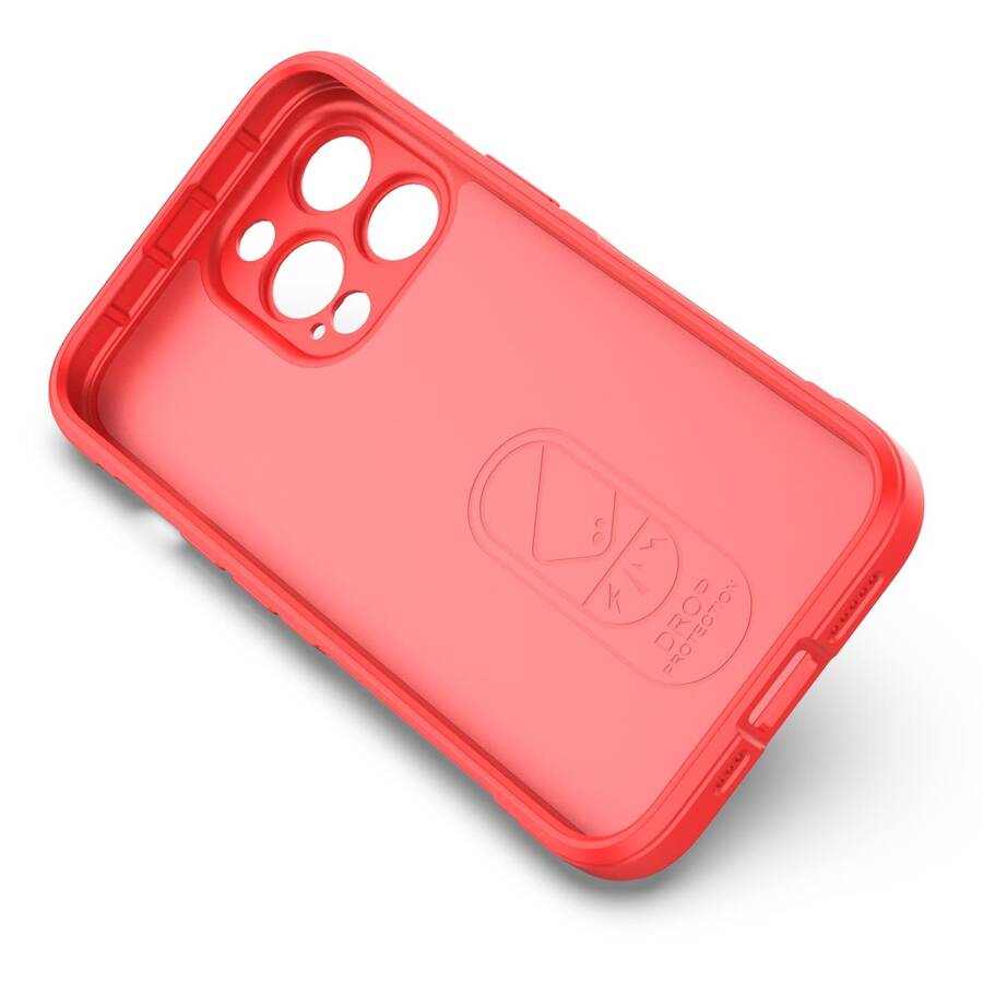 MAGIC SHIELD CASE CASE FOR IPHONE 13 PRO MAX FLEXIBLE ARMORED COVER RED