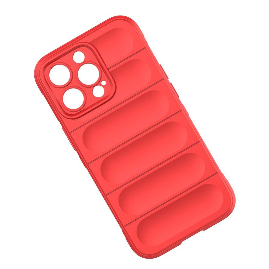 MAGIC SHIELD CASE CASE FOR IPHONE 13 PRO MAX FLEXIBLE ARMORED COVER RED