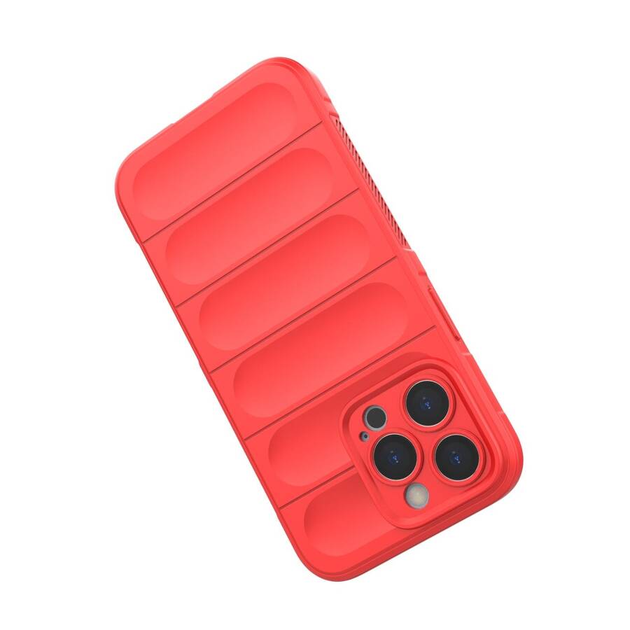 MAGIC SHIELD CASE CASE FOR IPHONE 13 PRO MAX FLEXIBLE ARMORED COVER RED