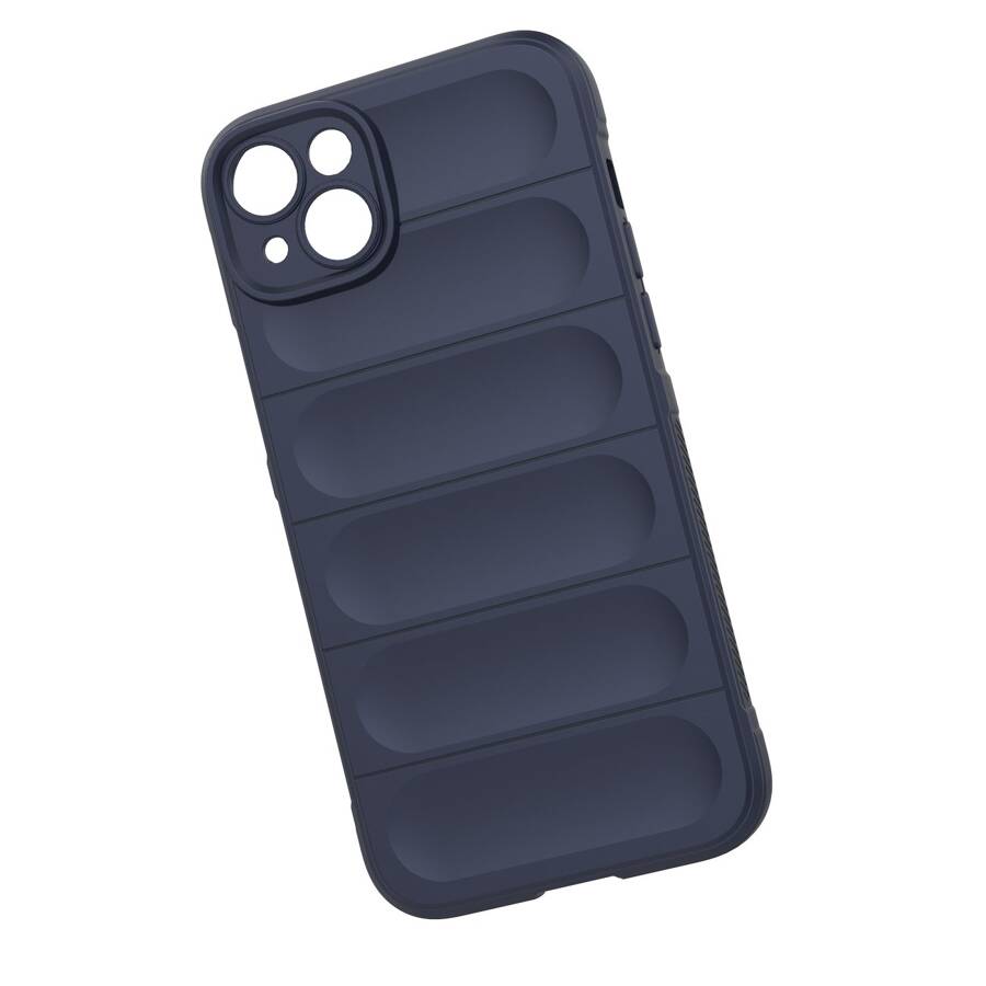 MAGIC SHIELD CASE CASE FOR IPHONE 14 PLUS FLEXIBLE ARMORED CASE LIGHT BLUE