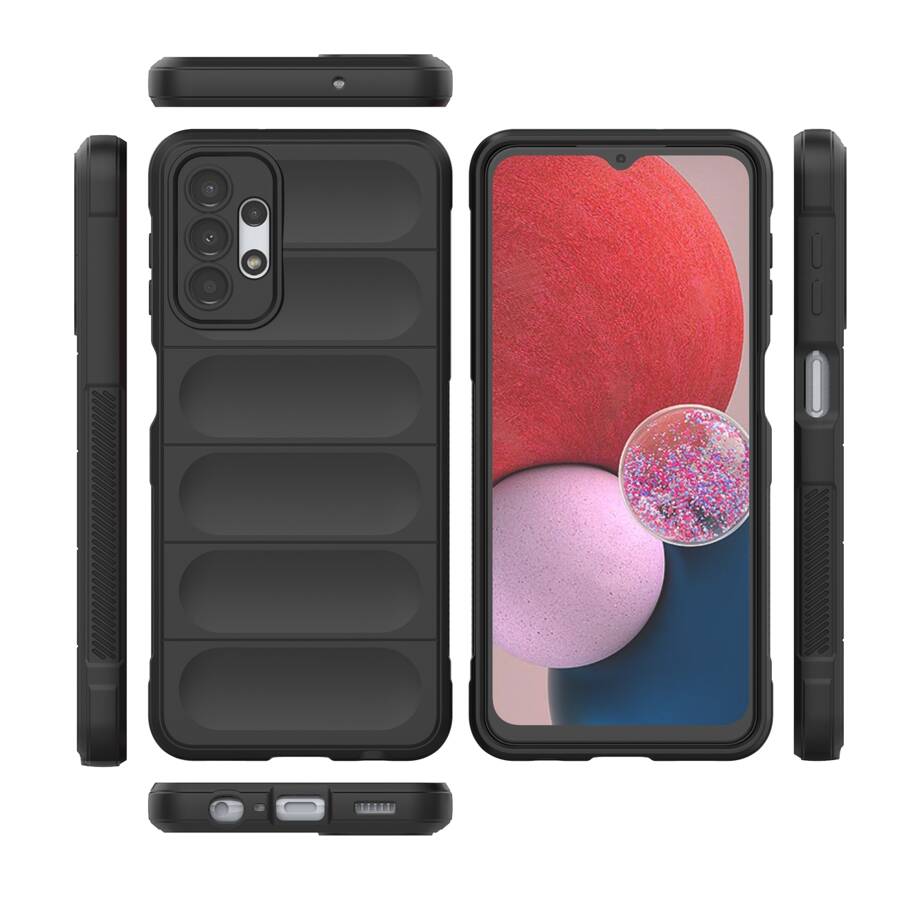 MAGIC SHIELD CASE CASE FOR SAMSUNG GALAXY A13 5G FLEXIBLE ARMORED COVER BLACK