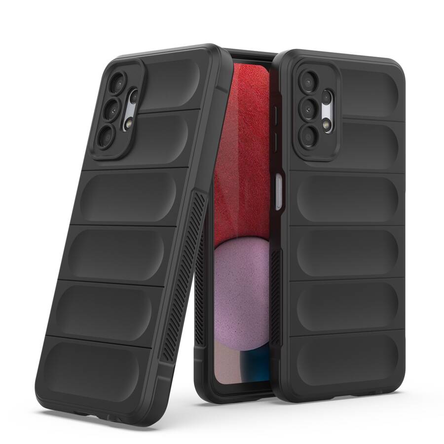 MAGIC SHIELD CASE CASE FOR SAMSUNG GALAXY A13 5G FLEXIBLE ARMORED COVER BLACK