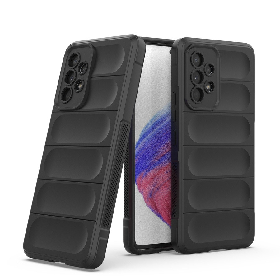 MAGIC SHIELD CASE CASE FOR SAMSUNG GALAXY A53 5G FLEXIBLE ARMORED COVER BLACK