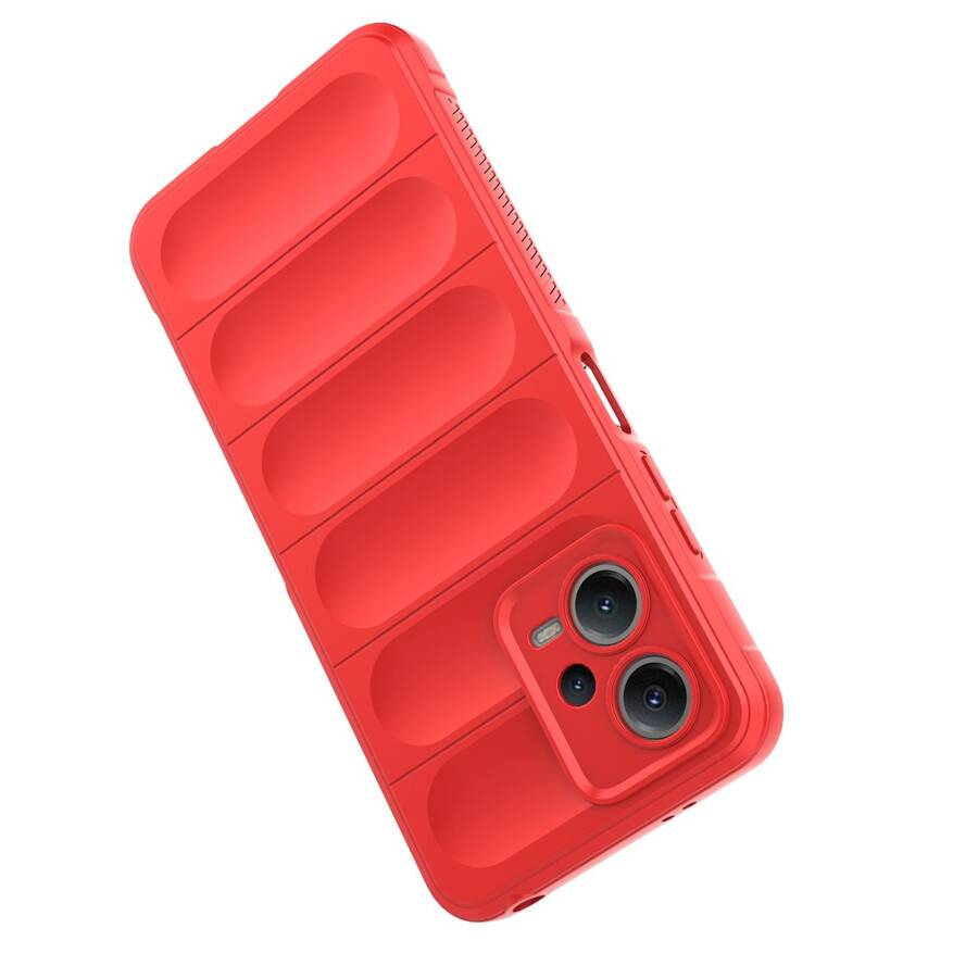 MAGIC SHIELD CASE FOR XIAOMI REDMI NOTE 12 5G / POCO X5 5G FLEXIBLE ARMOR COVER RED