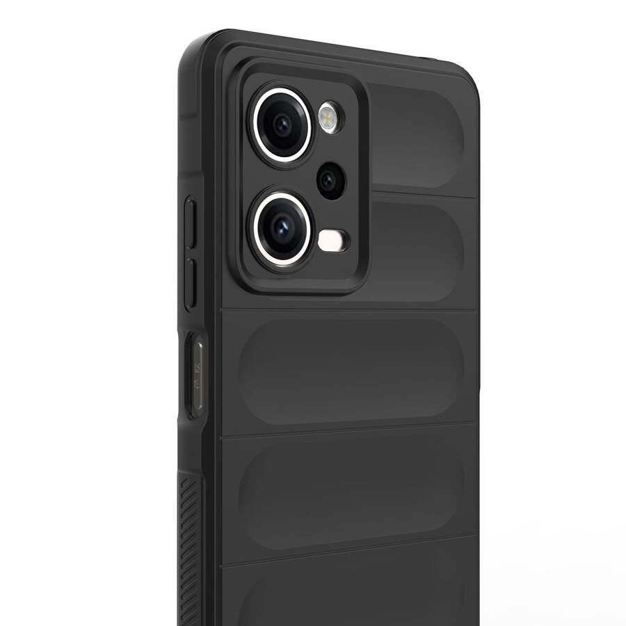 MAGIC SHIELD CASE FOR XIAOMI REDMI NOTE 12 PRO / POCO X5 PRO 5G FLEXIBLE ARMORED COVER BLACK