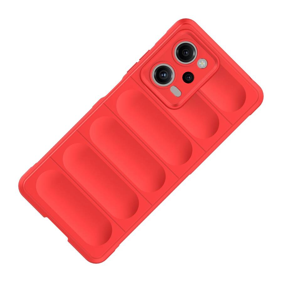 MAGIC SHIELD CASE FOR XIAOMI REDMI NOTE 12 PRO / POCO X5 PRO 5G FLEXIBLE ARMORED COVER RED