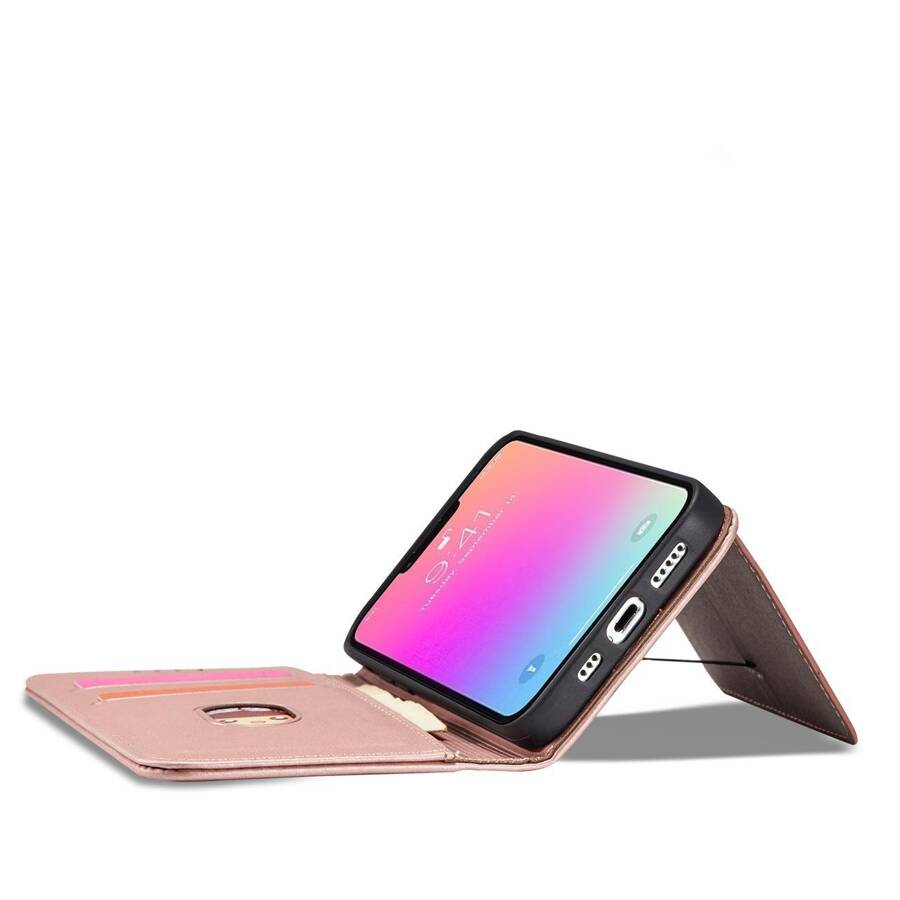 MAGNET CARD CASE FOR SAMSUNG GALAXY A23 5G COVER WITH FLIP WALLET STAND PINK