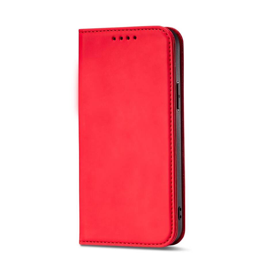 MAGNET CARD CASE FOR SAMSUNG GALAXY S23 ULTRA FLIP COVER WALLET STAND RED