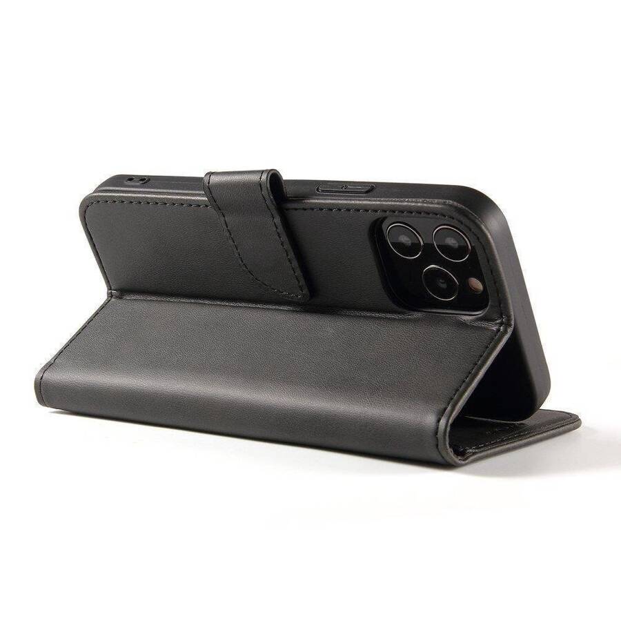 MAGNET CASE ELEGANT CASE CASE COVER WITH A FLAP AND STAND FUNCTION FOR MOTOROLA MOTO E32 BLACK