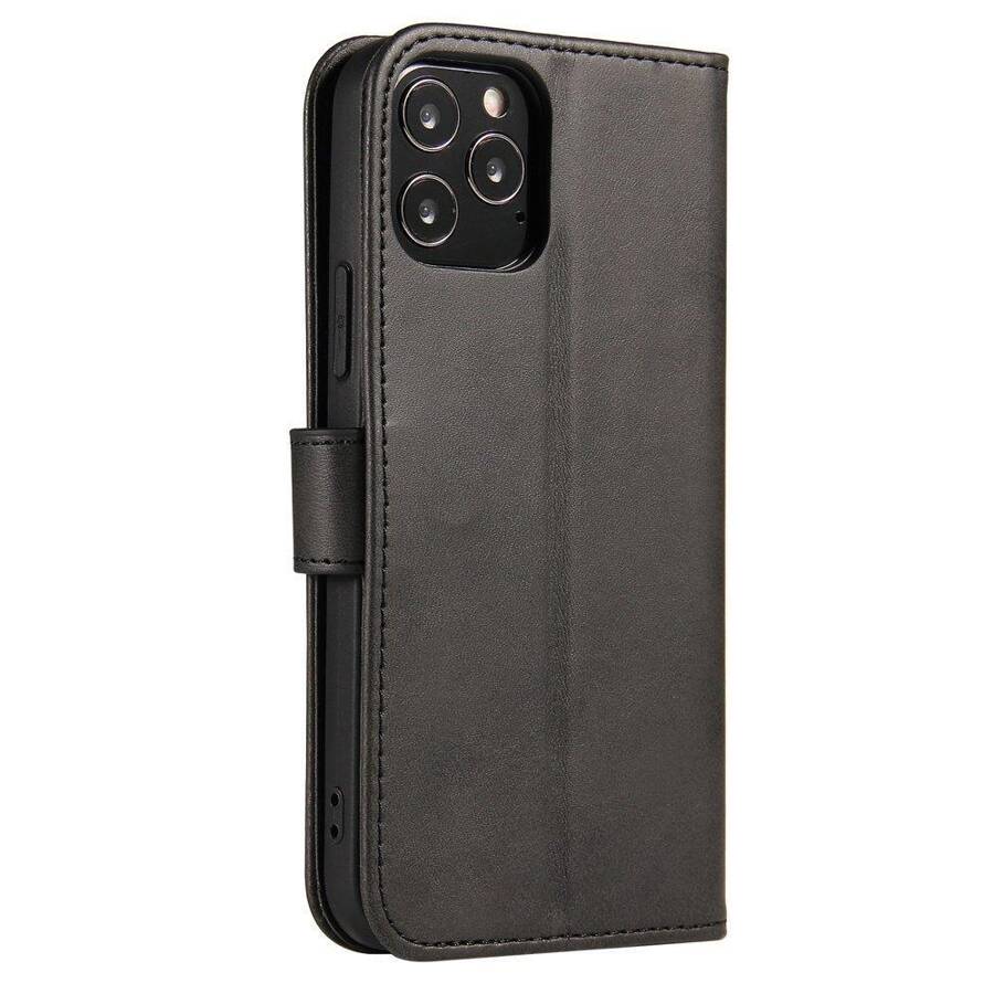 MAGNET CASE ELEGANT CASE CASE COVER WITH A FLAP AND STAND FUNCTION FOR MOTOROLA MOTO EDGE 20 PRO BLACK