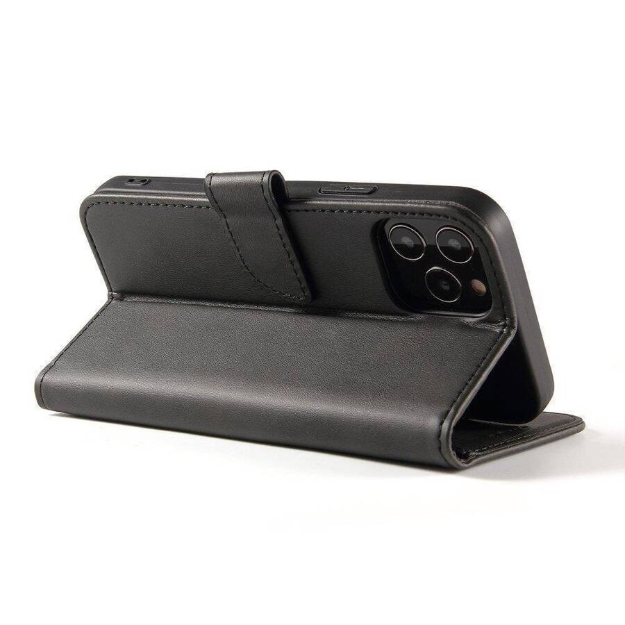 MAGNET CASE ELEGANT CASE CASE COVER WITH A FLAP AND STAND FUNCTION FOR MOTOROLA MOTO G71 5G BLACK