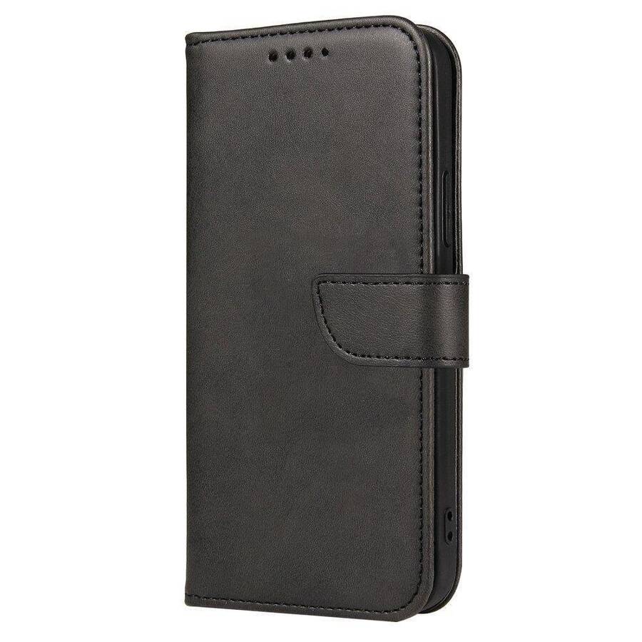 MAGNET CASE ELEGANT CASE CASE COVER WITH A FLAP AND STAND FUNCTION REALME C35 BLACK
