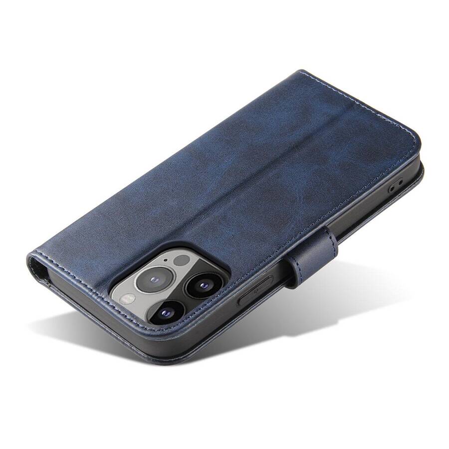 MAGNET CASE FOR SAMSUNG GALAXY S23 ULTRA COVER WITH FLIP WALLET STAND BLUE