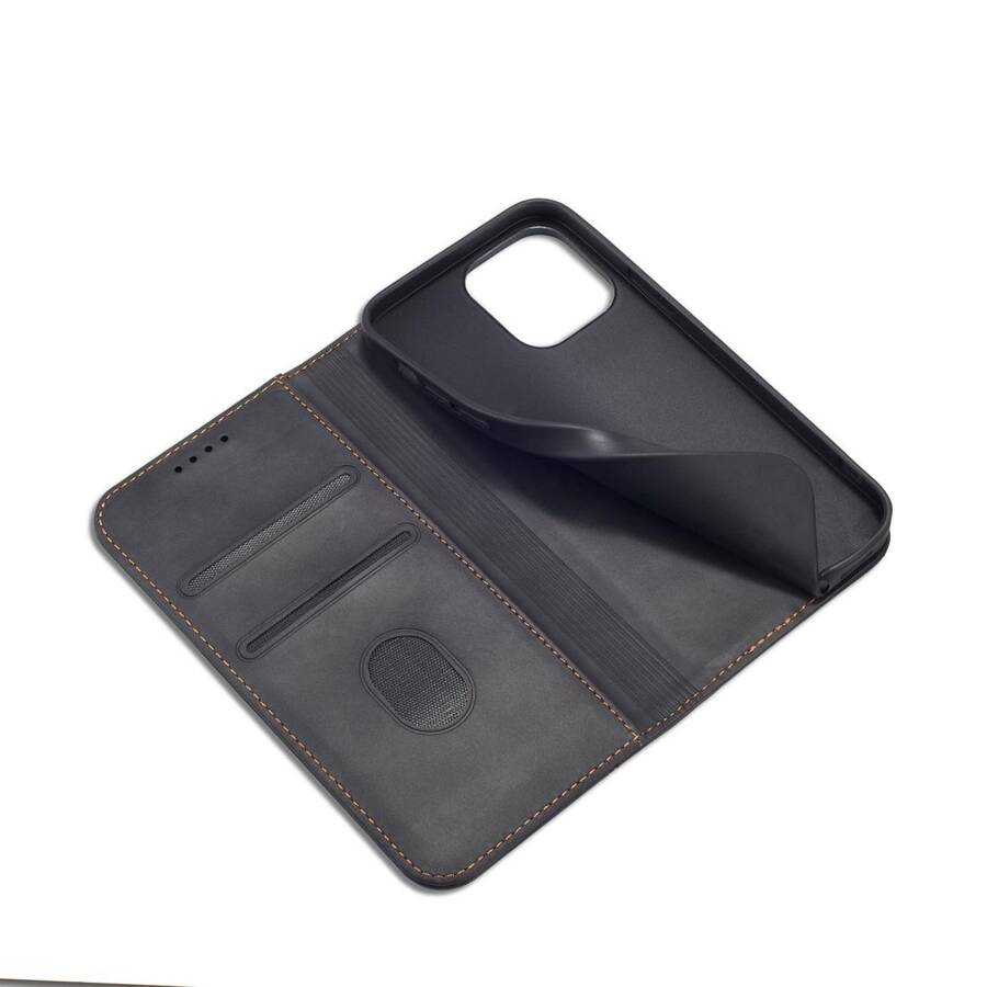 MAGNET FANCY CASE CASE FOR IPHONE 14 FLIP COVER WALLET STAND BLACK