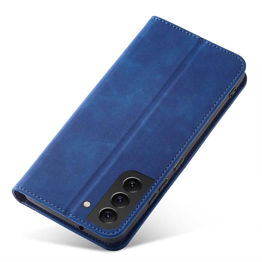 MAGNET FANCY CASE FOR SAMSUNG GALAXY S23+ FLIP COVER WALLET STAND BLUE