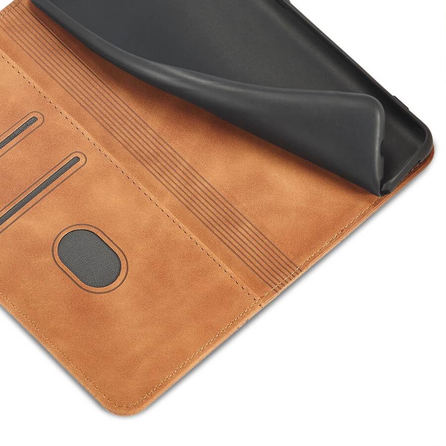 MAGNET FANCY CASE FOR SAMSUNG GALAXY S23 FLIP COVER WALLET STAND BROWN