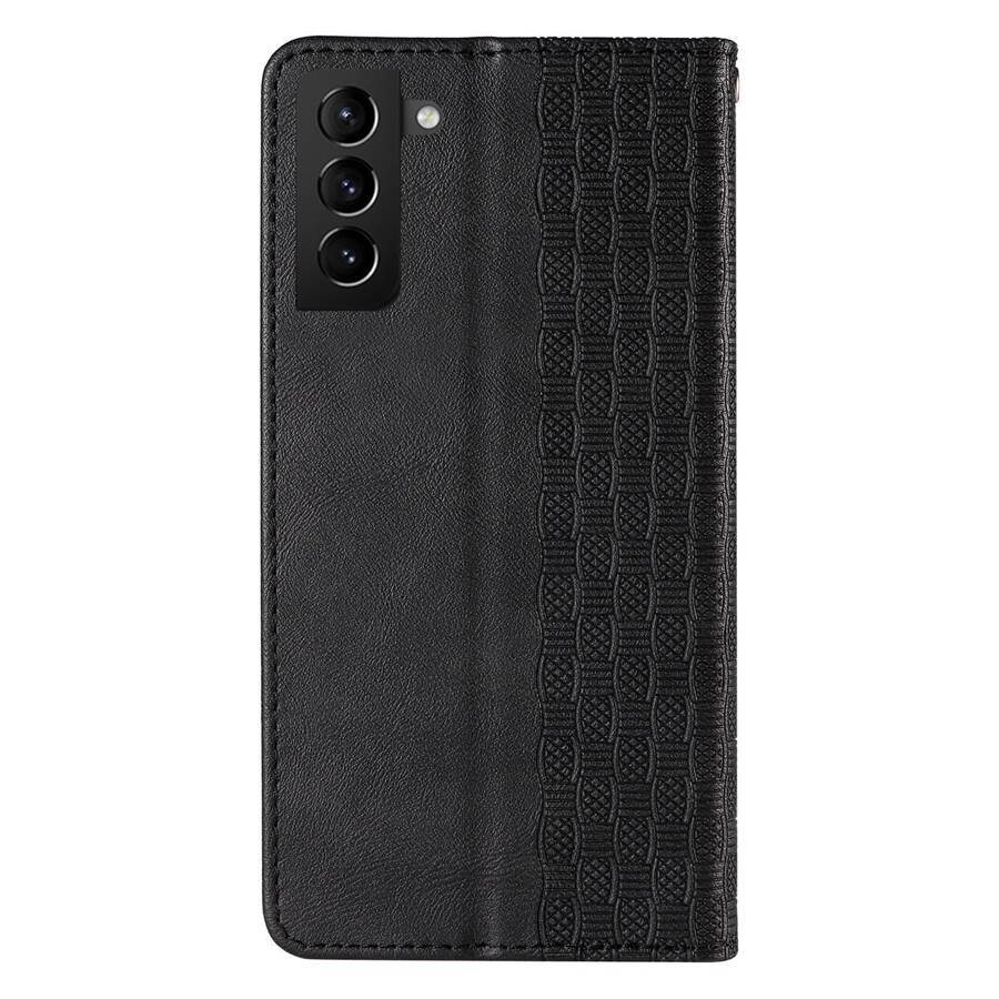 MAGNET STRAP CASE FOR SAMSUNG GALAXY A23 5G FLIP WALLET MINI LANYARD STAND BLACK