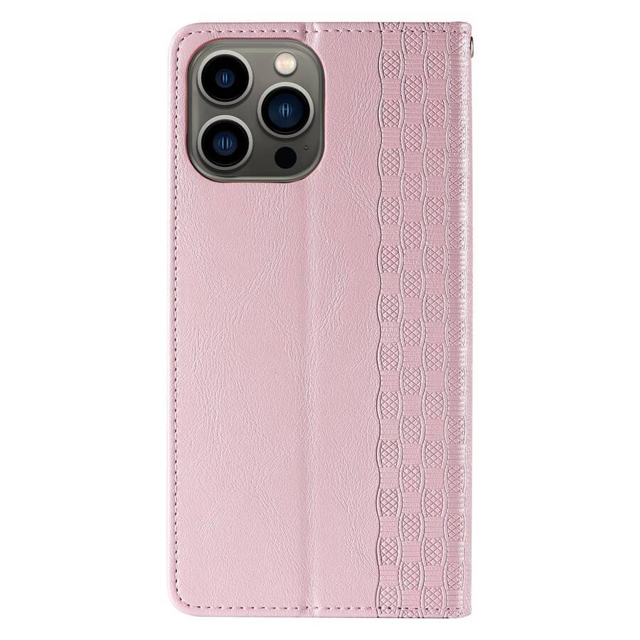 MAGNET STRAP CASE FOR SAMSUNG GALAXY S23+ FLIP WALLET MINI LANYARD STAND PINK