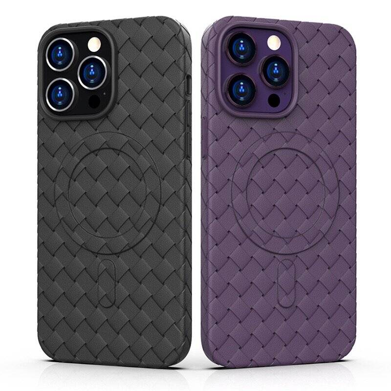 MAGSAFE WOVEN CASE FOR IPHONE 14 PRO MAX - NAVY BLUE