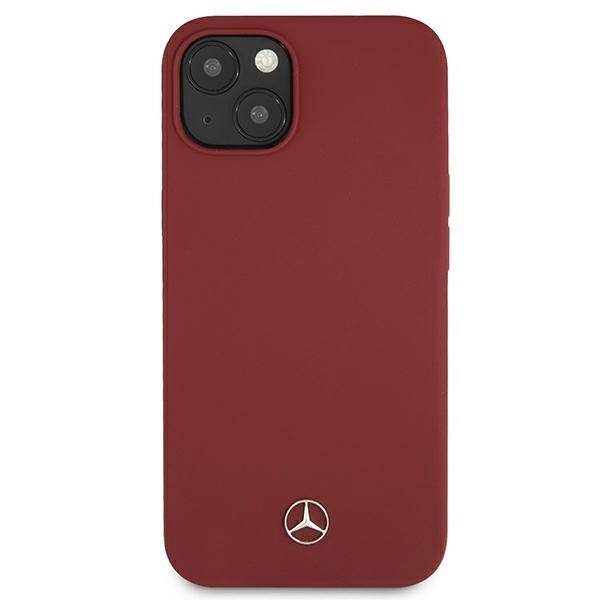 MERCEDES MEHCP13SSILRE IPHONE 13 MINI 5,4" RED HARDCASE SILICONE LINE