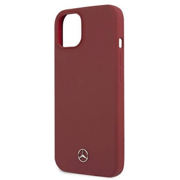 MERCEDES MEHCP13SSILRE IPHONE 13 MINI 5,4" RED HARDCASE SILICONE LINE