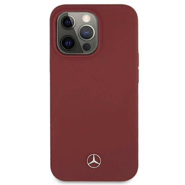 MERCEDES MEHCP13XSILRE IPHONE 13 PRO MAX 6,7" RED HARDCASE SILICONE LINE