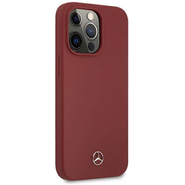 MERCEDES MEHCP13XSILRE IPHONE 13 PRO MAX 6,7" RED HARDCASE SILICONE LINE