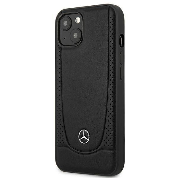 MERCEDES MEHCP15MARMBK IPHONE 15 PLUS 6.7" CZARNY /BLACK HARDCASE LEATHER URBAN