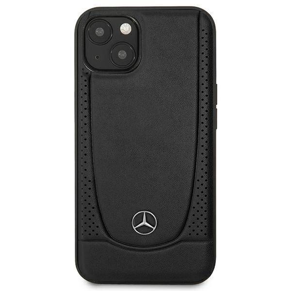 MERCEDES MEHCP15MARMBK IPHONE 15 PLUS 6.7" CZARNY /BLACK HARDCASE LEATHER URBAN