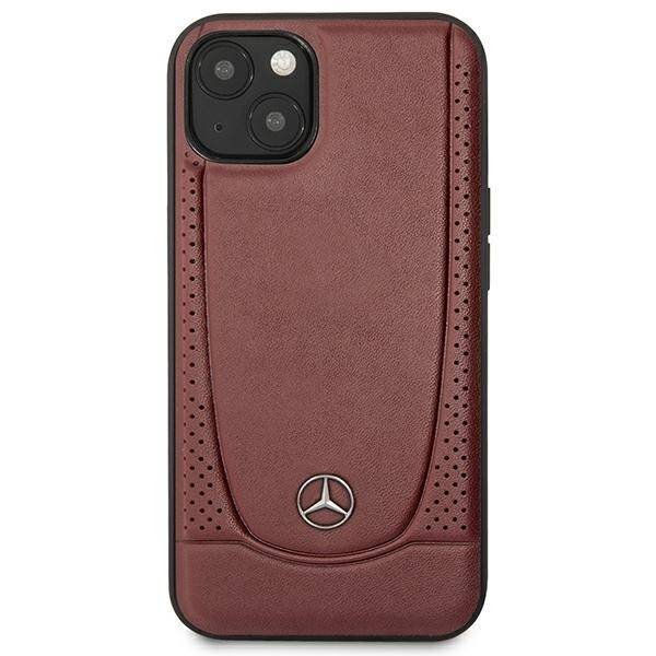 MERCEDES MEHCP15SARMRE IPHONE 15 6.1" CZERWONY/RED HARDCASE LEATHER URBAN BENGALE