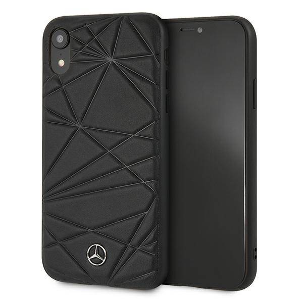 MERCEDES MEPERHCI61QGLBK IPHONE XR CZARNY /BLACK HARDCASE TWISTER