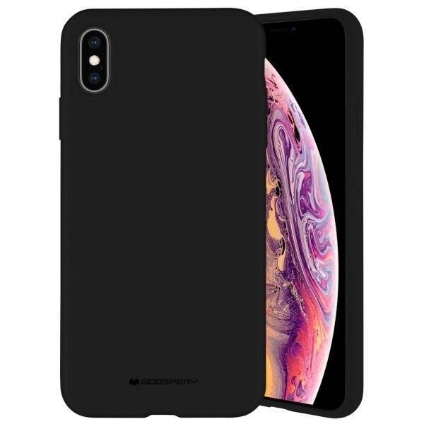 MERCURY SILICONE IPHONE 13 PRO 6,1" CZARNY /BLACK