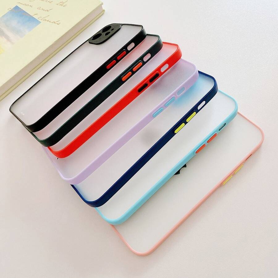 MILKY CASE SILICONE FLEXIBLE TRANSLUCENT CASE FOR IPHONE 12 PRO MAX PINK